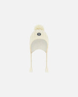 Peruvian Knit Hat Off White | Deux par Deux | Jenni Kidz