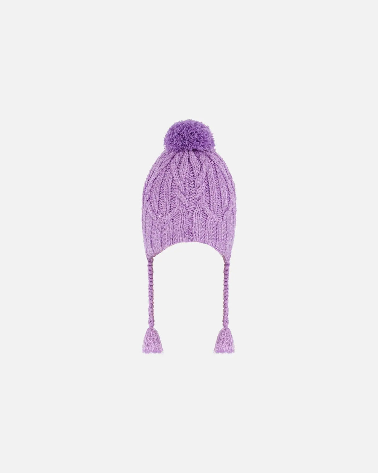 Peruvian Knit Hat Purple | Deux par Deux | Jenni Kidz