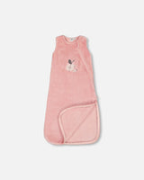 Plush Sleep Sack With Embroidery Light Pink | Deux par Deux | Jenni Kidz