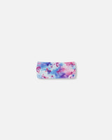 Printed Athletic Headband Pink, Blue And Butterflies | Deux par Deux | Jenni Kidz