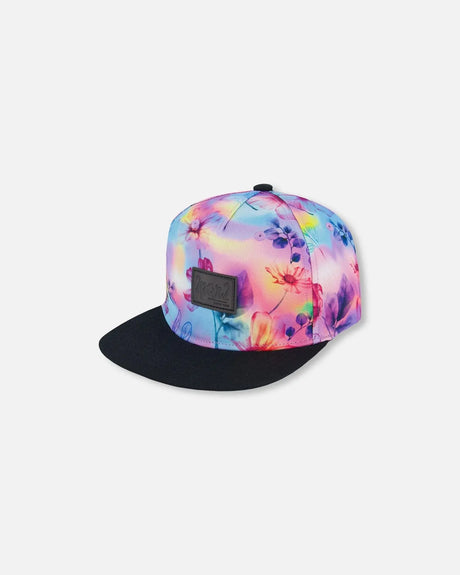 Printed Cap Butterflies On Multicolored And Black Background | Deux par Deux | Jenni Kidz
