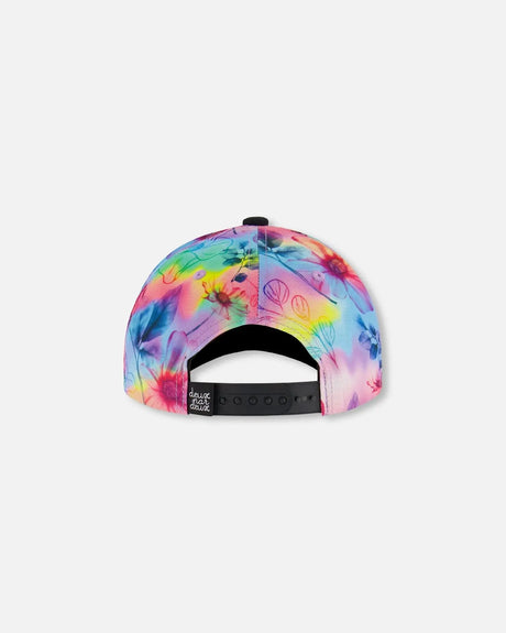 Printed Cap Butterflies On Multicolored And Black Background | Deux par Deux | Jenni Kidz