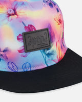 Printed Cap Butterflies On Multicolored And Black Background | Deux par Deux | Jenni Kidz