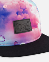 Printed Cap Butterflies On Multicolored And Black Background | Deux par Deux | Jenni Kidz