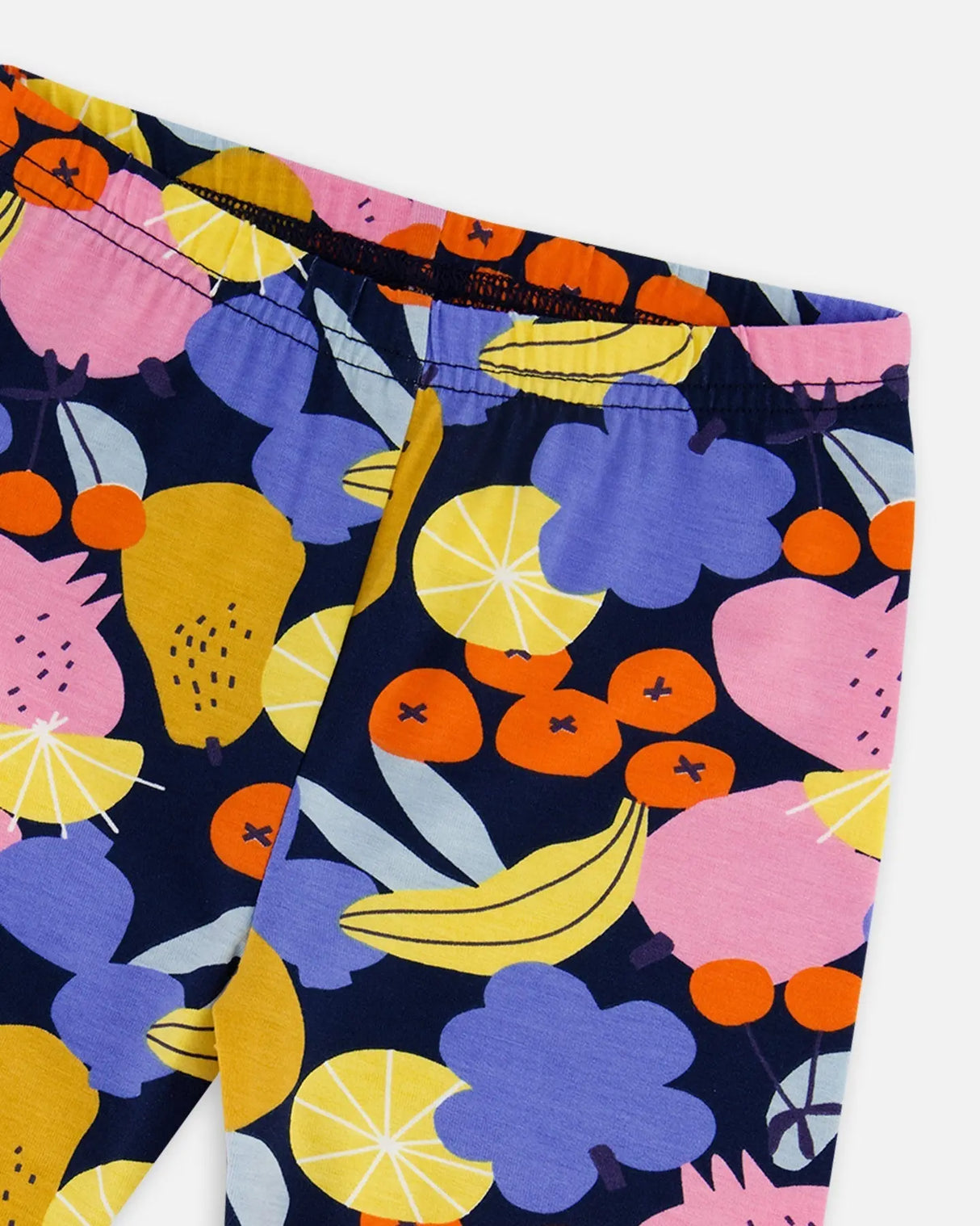 Printed Capri Leggings Multicolored | Deux par Deux | Jenni Kidz