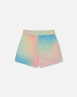 Printed Short Multicolored Tie Dye | Deux par Deux | Jenni Kidz
