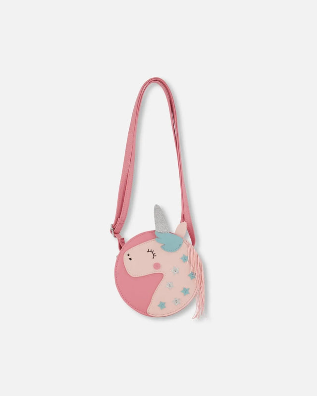 Pu Unicorn Bag Pink | Deux par Deux | Jenni Kidz