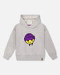 Pullover Fleece Hooded Sweatshirt Light Heather Gray | Deux par Deux | Jenni Kidz