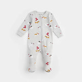 Puppy Love Print on Lunar Rock Sleeper | Petit Lem | Petit Lem | Jenni Kidz