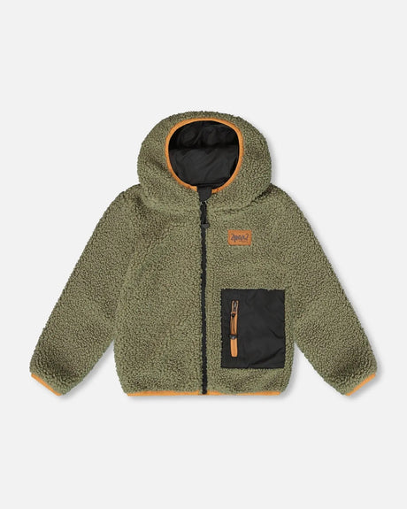 Reversible Mid-Season Jacket Black | Deux par Deux | Jenni Kidz