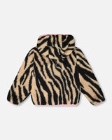 Reversible Mid-Season Jacket Pink | Deux par Deux | Jenni Kidz