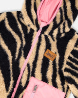 Reversible Mid-Season Jacket Pink | Deux par Deux | Jenni Kidz