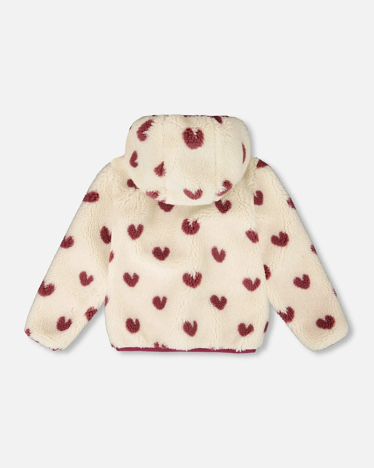 Reversible Mid-Season Jacket Purple Plum | Deux par Deux | Jenni Kidz