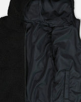 Reversible Sherpa Jacket Black | Deux par Deux | Jenni Kidz