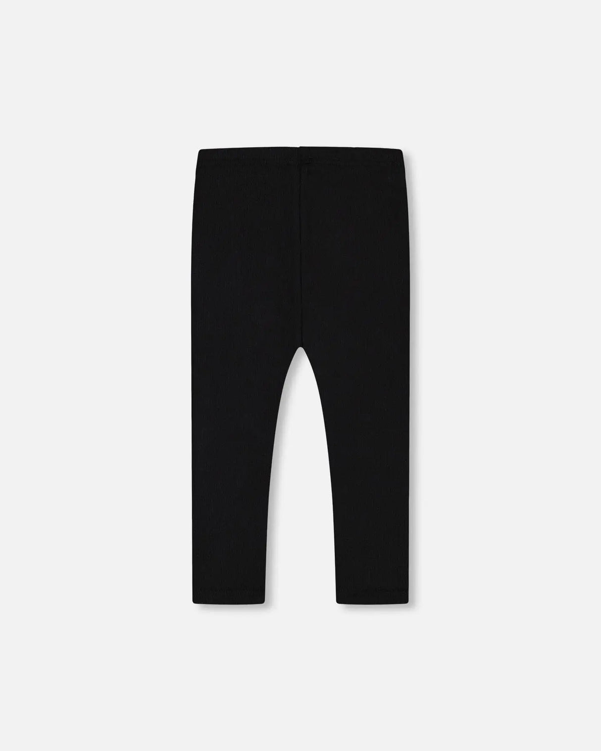 Rib Leggings Black | Deux par Deux | Jenni Kidz