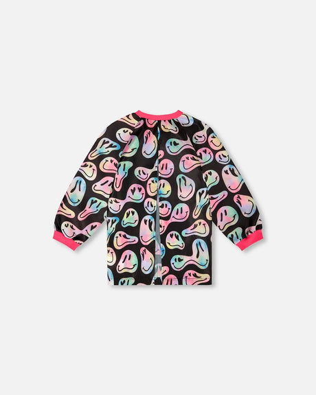 School Apron Smiley Face Girl | Deux par Deux | Jenni Kidz