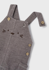 Soft Knitted Chocolate Fleece Romper Set | Mayoral - Jenni Kidz