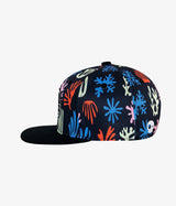 Seawall Snapback Hat - Black | Headster | Headster | Jenni Kidz