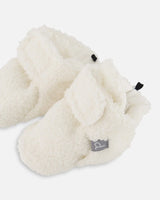 Sherpa Slippers Off-White | Deux par Deux | Jenni Kidz