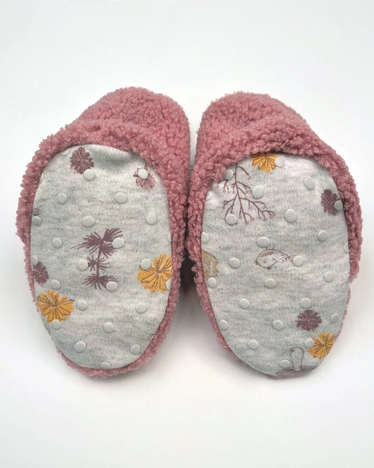 Sherpa Slippers Woodrose | Deux par Deux | Jenni Kidz