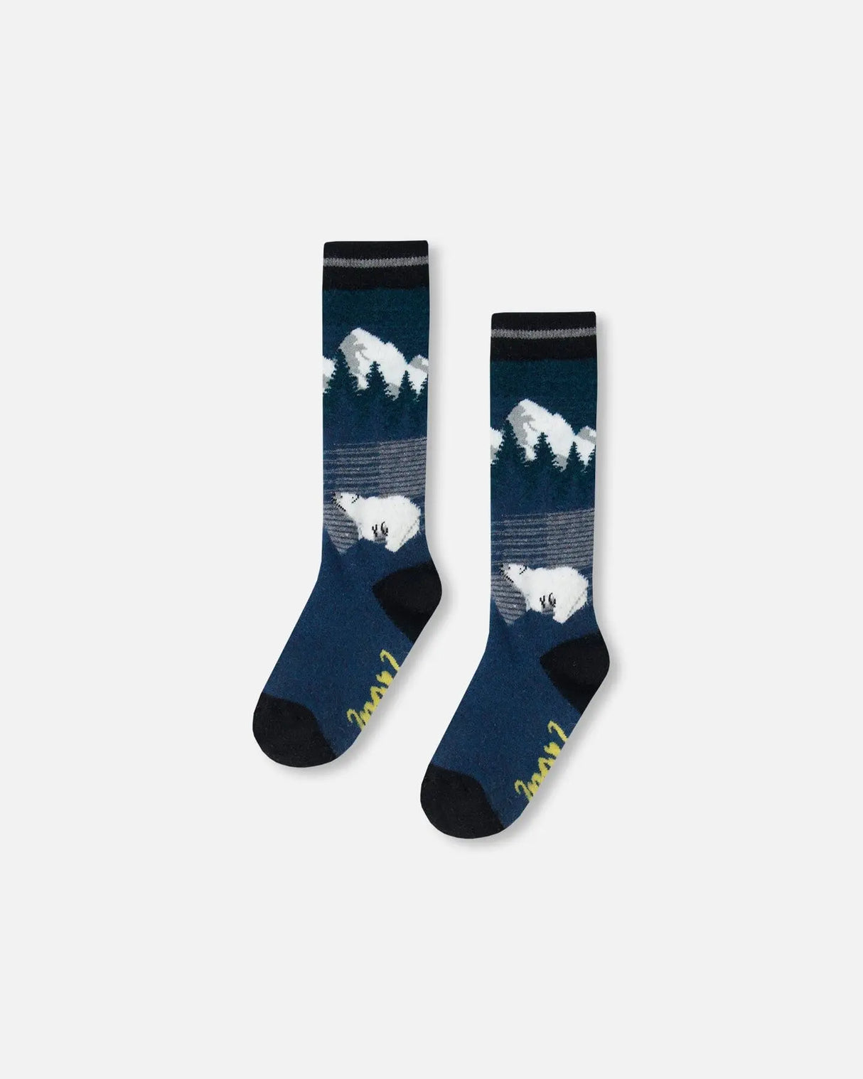 Ski Socks Majolica Blue | Deux par Deux | Jenni Kidz