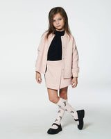 Skort With Contrast Front Light Pink | Deux par Deux | Jenni Kidz