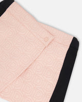 Skort With Contrast Front Light Pink | Deux par Deux | Jenni Kidz