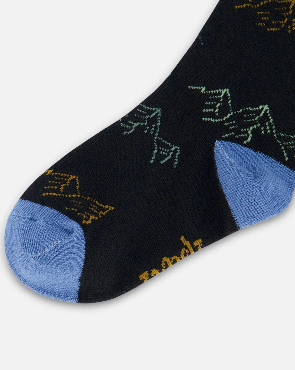 Socks Black With Mountains | Deux par Deux | Jenni Kidz