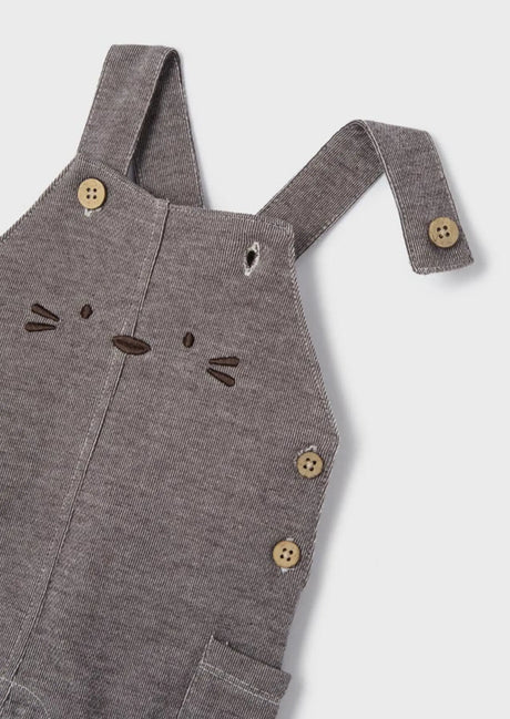 Soft Knitted Chocolate Fleece Romper Set | Mayoral | Mayoral | Jenni Kidz
