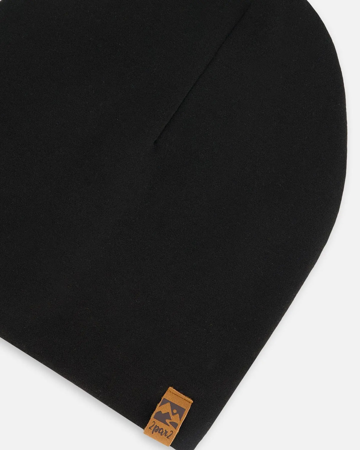 Solid Beanie Hat Black | Deux par Deux | Jenni Kidz