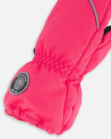 Solid Mittens Fuschia Pink | Deux par Deux | Jenni Kidz