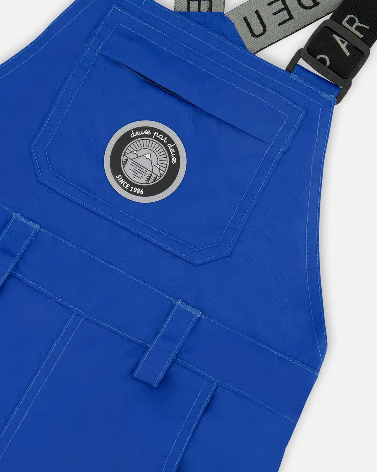 Solid Play Overall Snow Bib Blue | Deux par Deux | Jenni Kidz
