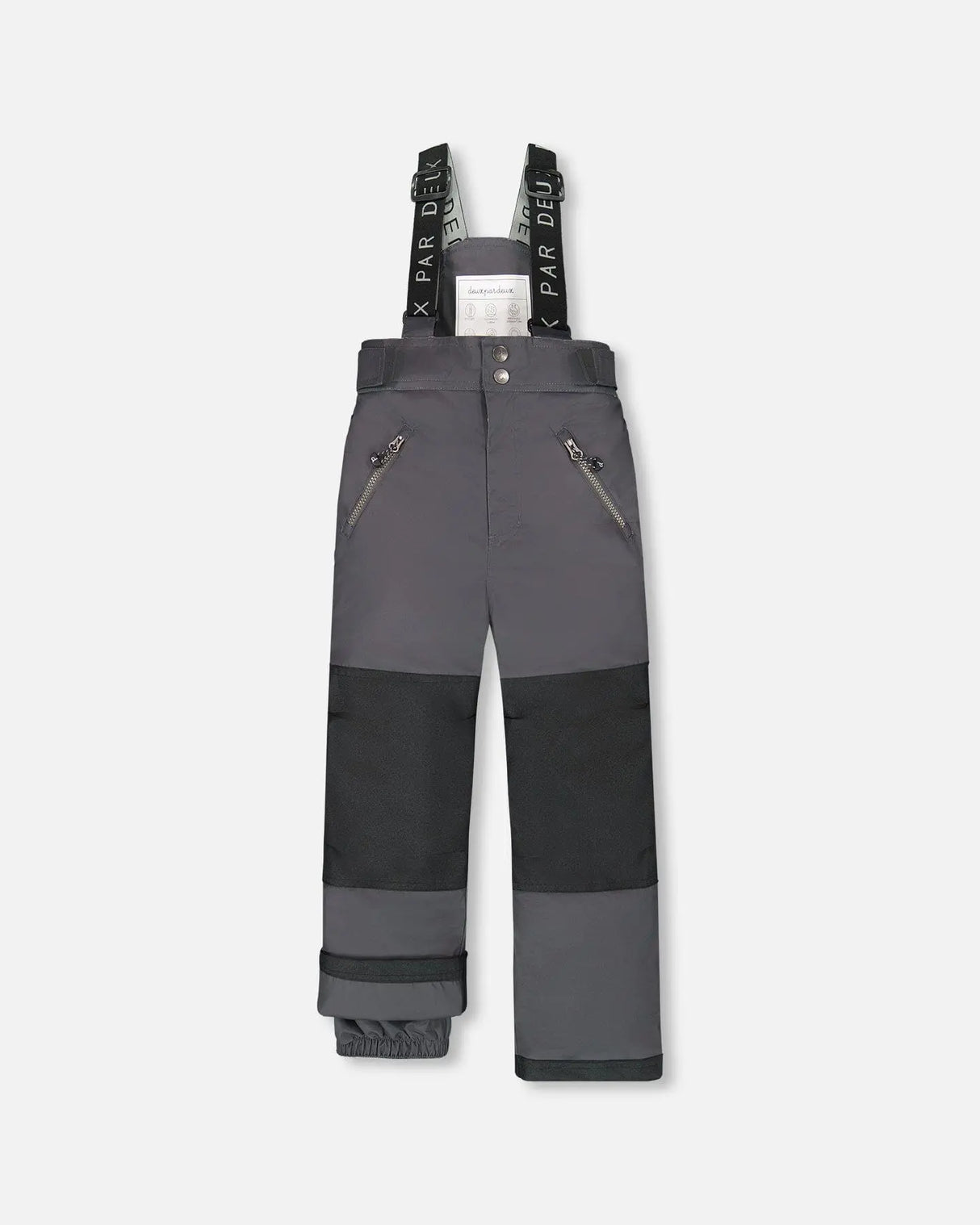 Solid Play Snow Pants Dark Gray | Deux par Deux | Jenni Kidz