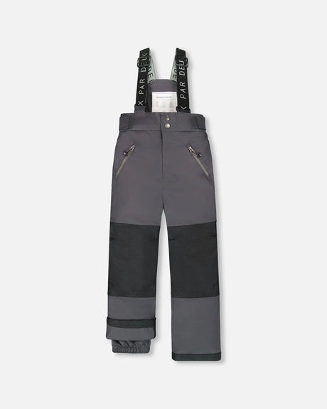 Solid Play Snow Pants Dark Gray | Deux par Deux | Jenni Kidz