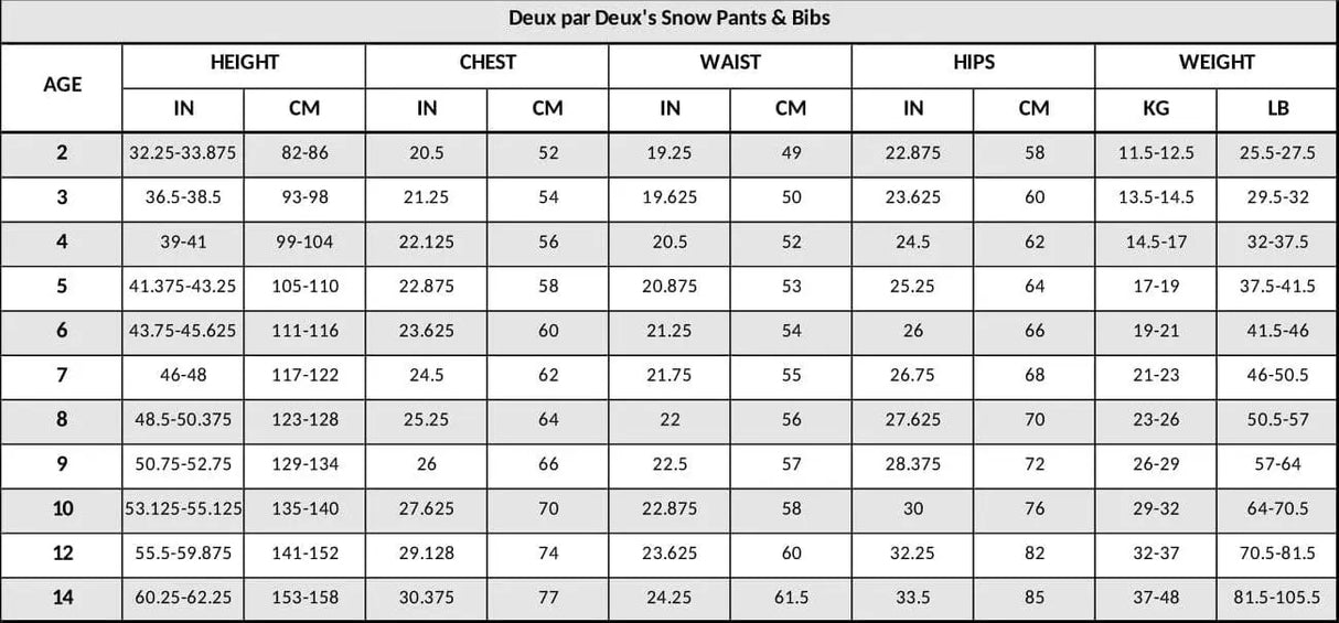 Solid Play Snow Pants Dark Gray | Deux par Deux | Jenni Kidz