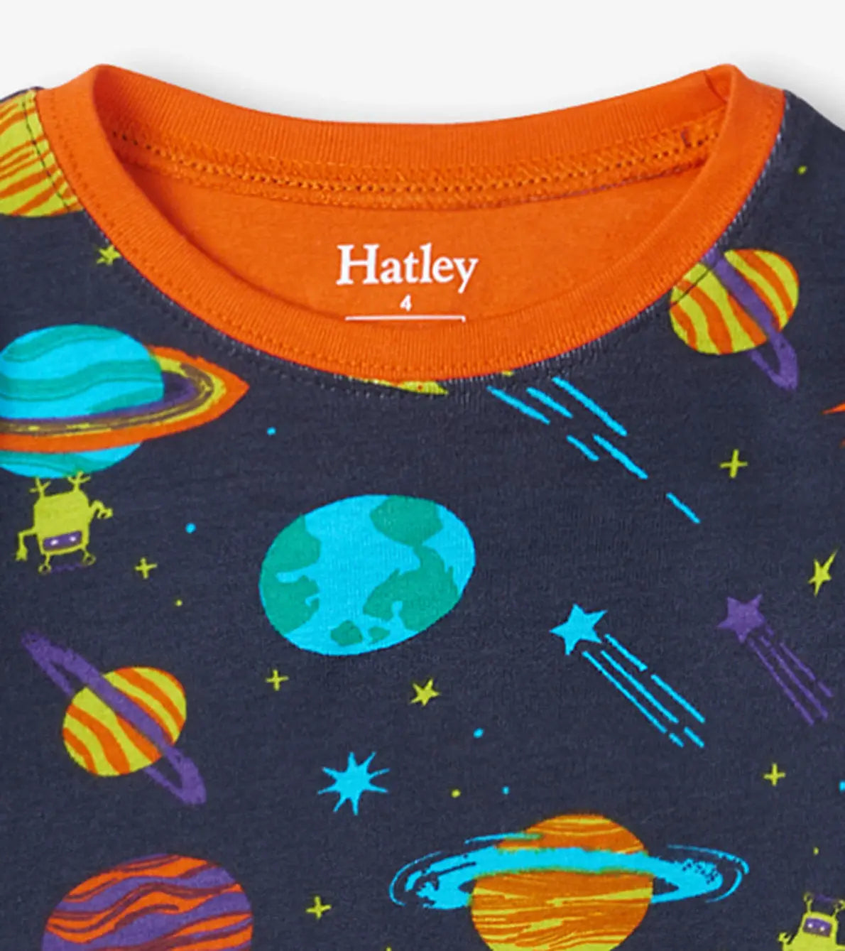 Space Explorer Kids Organic Cotton Pajama Set | Hatley | Hatley | Jenni Kidz