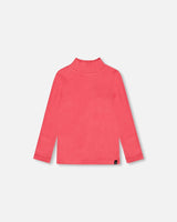 Super Soft Brushed Long Sleeve Mock Neck Top Magenta | Deux par Deux | Jenni Kidz