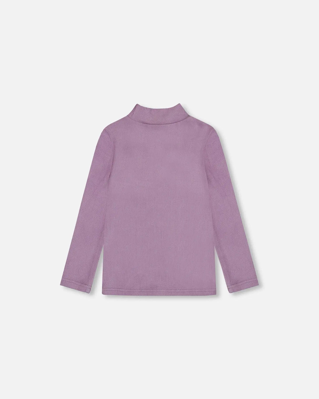 Super Soft Brushed Mock Neck Top Lilac | Deux par Deux | Jenni Kidz