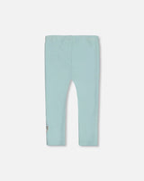 Super Soft Brushed Rib Leggings Light Blue | Deux par Deux | Jenni Kidz