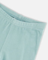 Super Soft Brushed Rib Leggings Light Blue | Deux par Deux | Jenni Kidz