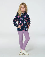 Super Soft Rib Leggings Blue Lilac | Deux par Deux | Jenni Kidz