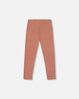 Super Soft Ribbed Leggings Dusty Pink | Deux par Deux | Jenni Kidz