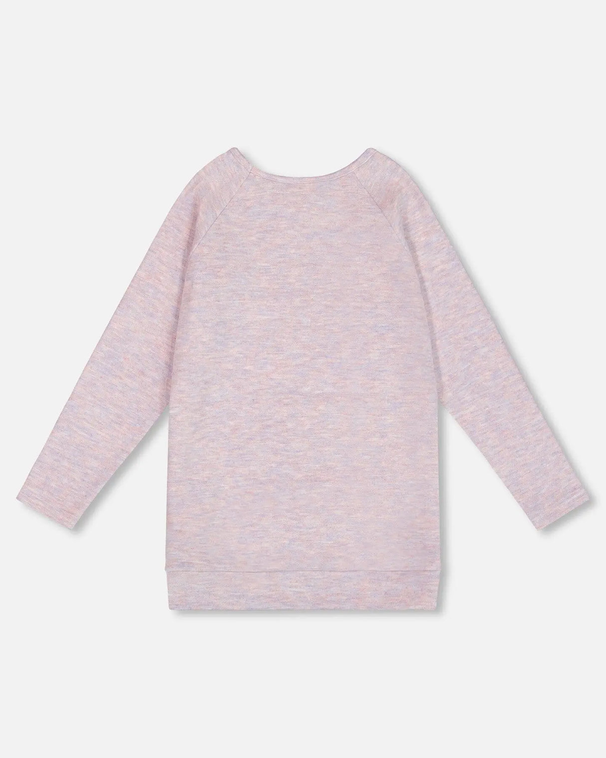 Super Soft Tunic With Heart Light Purple Mix | Deux par Deux | Jenni Kidz