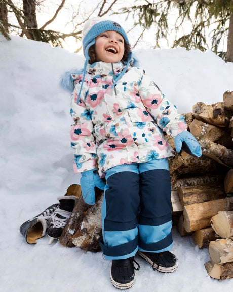 Two-Piece Baby Play Snowsuit Light Blue | Deux par Deux | Jenni Kidz