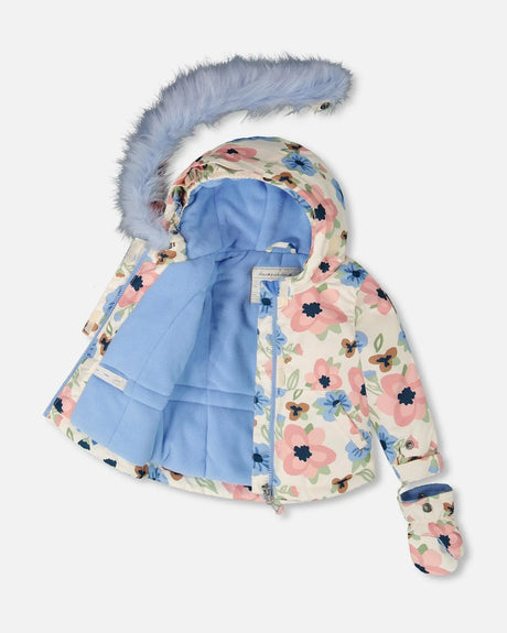 Two-Piece Baby Play Snowsuit Light Blue | Deux par Deux | Jenni Kidz