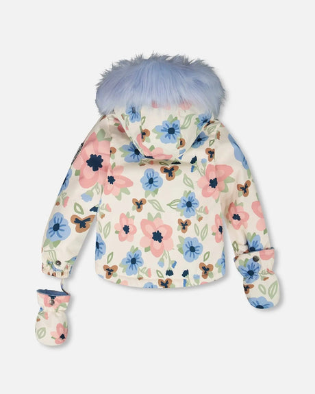 Two-Piece Baby Play Snowsuit Light Blue | Deux par Deux | Jenni Kidz