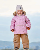 Two Piece Baby Snowsuit Rose Printed Mini Flowers | Deux par Deux | Jenni Kidz