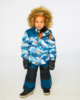 Two-Piece Discover Snowsuit Dark Teal | Deux par Deux | Jenni Kidz