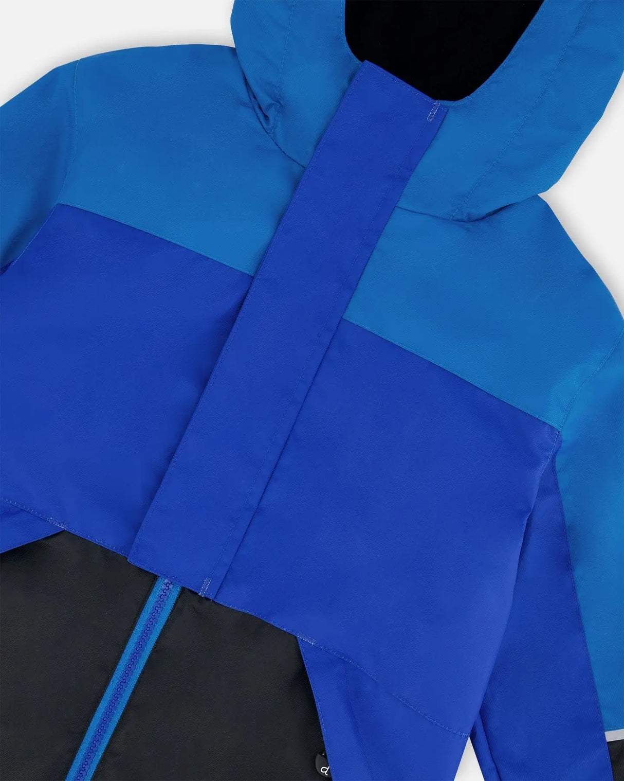 Two-Piece Mid-Season Outerwear Set Royal Blue And Black | Deux par Deux | Jenni Kidz
