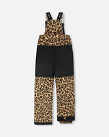 Two-Piece Play Snowsuit Beige Leopard | Deux par Deux | Jenni Kidz